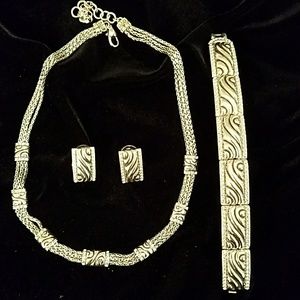 Brighton Necklace, Earring, Bracelet set